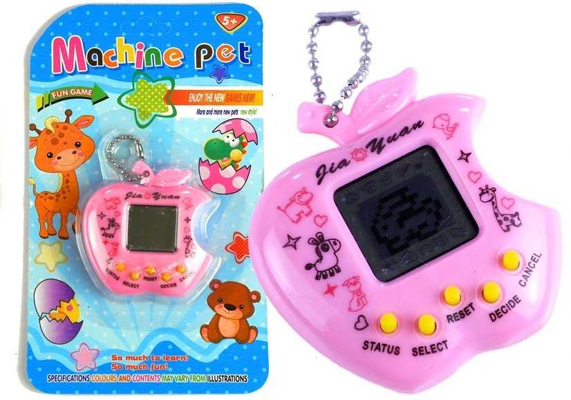 Elektroninis žaidimas Tamagotchi, rožinis