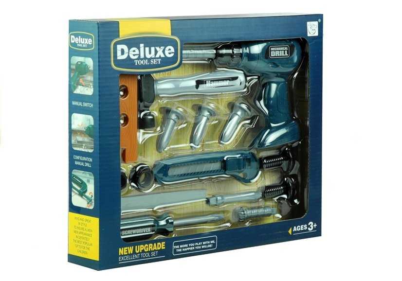 Žaisliniai įrankiai Deluxe Tool Set