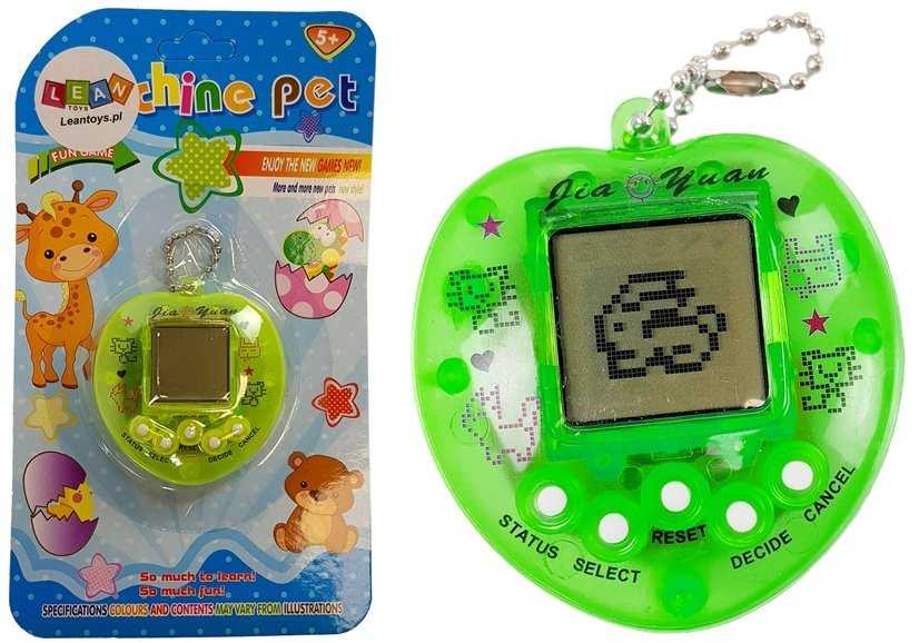 Elektroninis žaidimas Tamagotchi, žalias