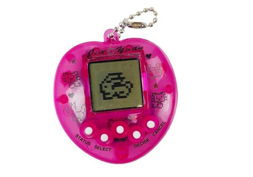 Elektroninis žaidimas Tamagotchi, rožinis