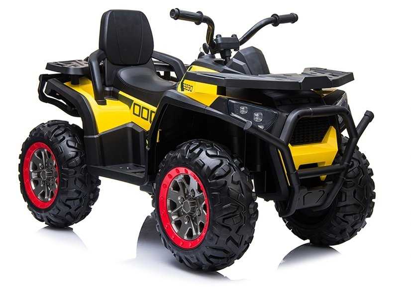 Vaikiškas keturratis QUAD XMX607, geltonas