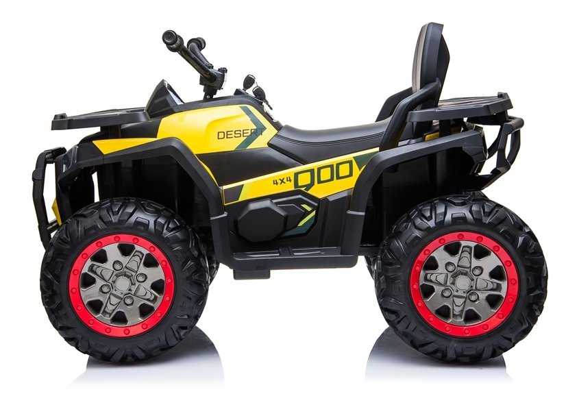 Vaikiškas keturratis QUAD XMX607, geltonas