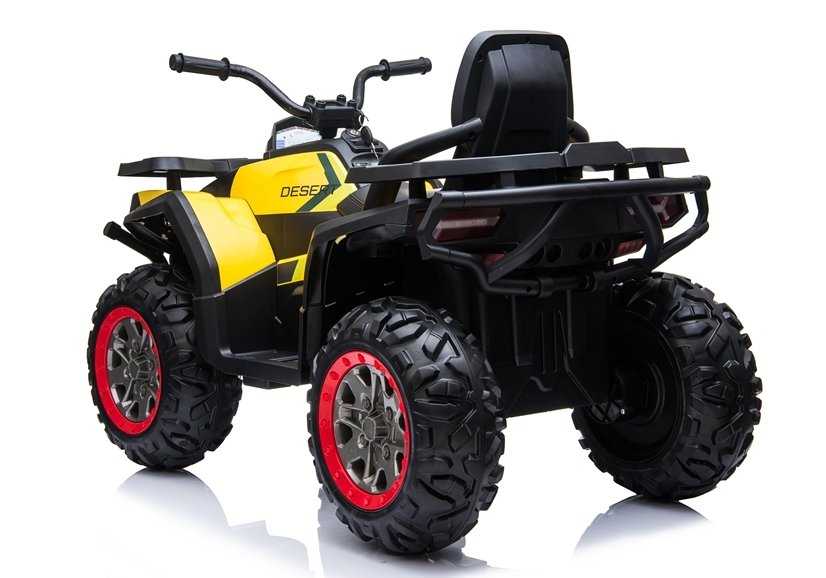 Vaikiškas keturratis QUAD XMX607, geltonas