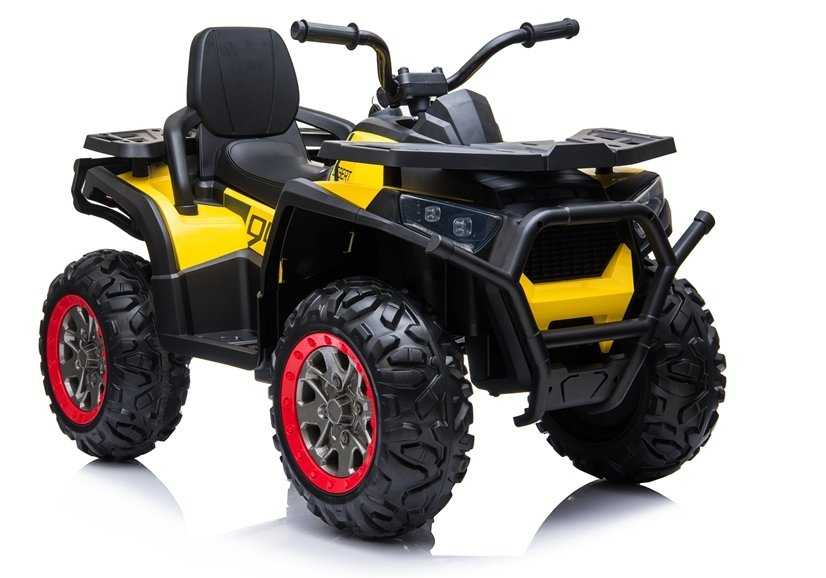 Vaikiškas keturratis QUAD XMX607, geltonas