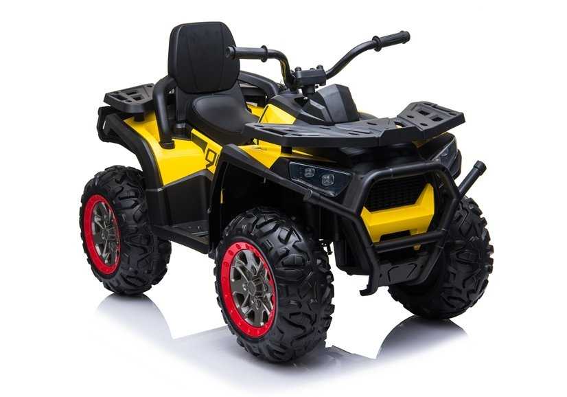 Vaikiškas keturratis QUAD XMX607, geltonas