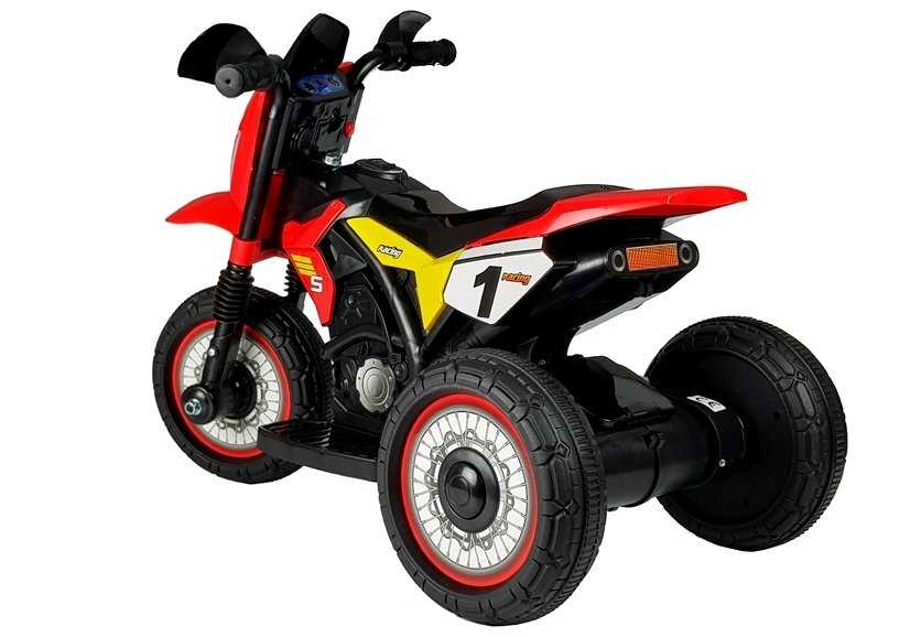 Vaikiškas elektrinis motociklas GTM2288-A, raudonas