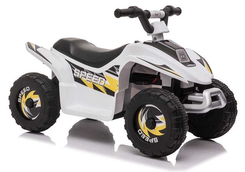 Keturratis Quad Speed, baltas