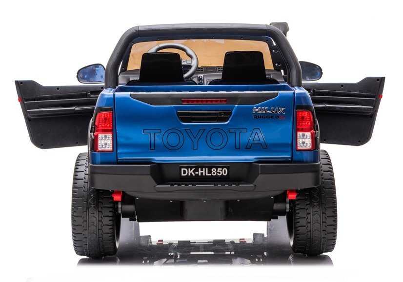 Dvivietis elektromobilis Toyota Hilux , lakuotas mėlynas