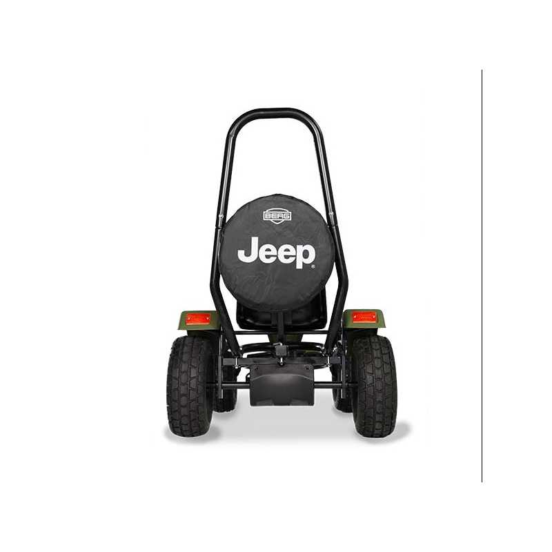 Minamas kartingas Jeep Revolution, žalias