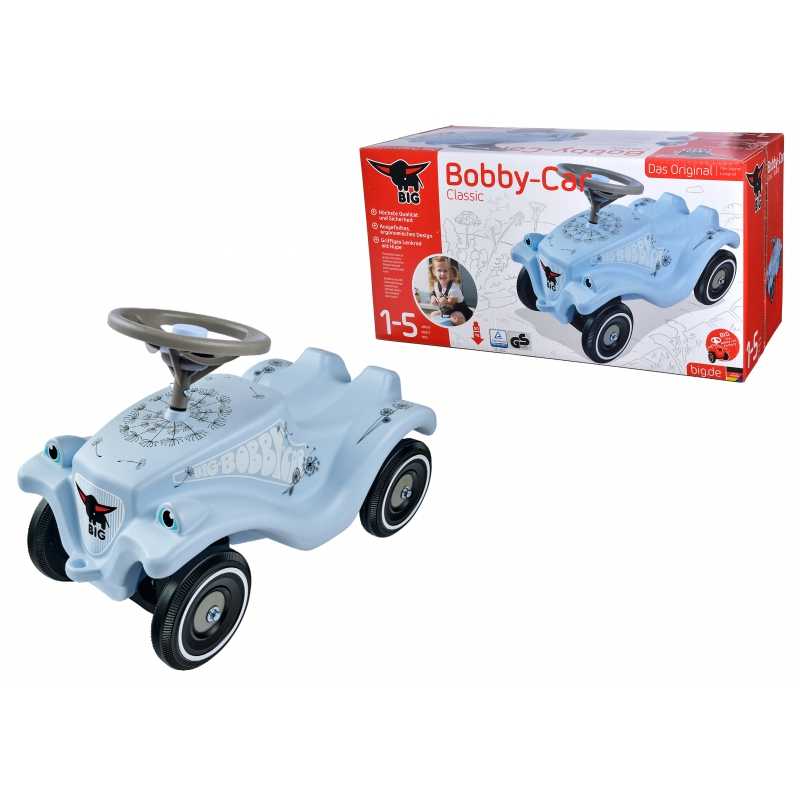 Paspiriamas automobilis BIG Bobby Car, mėlynas