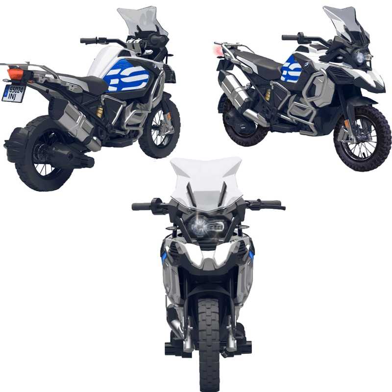 Vaikiškas elektrinis motociklas - BMW R1250, juodas