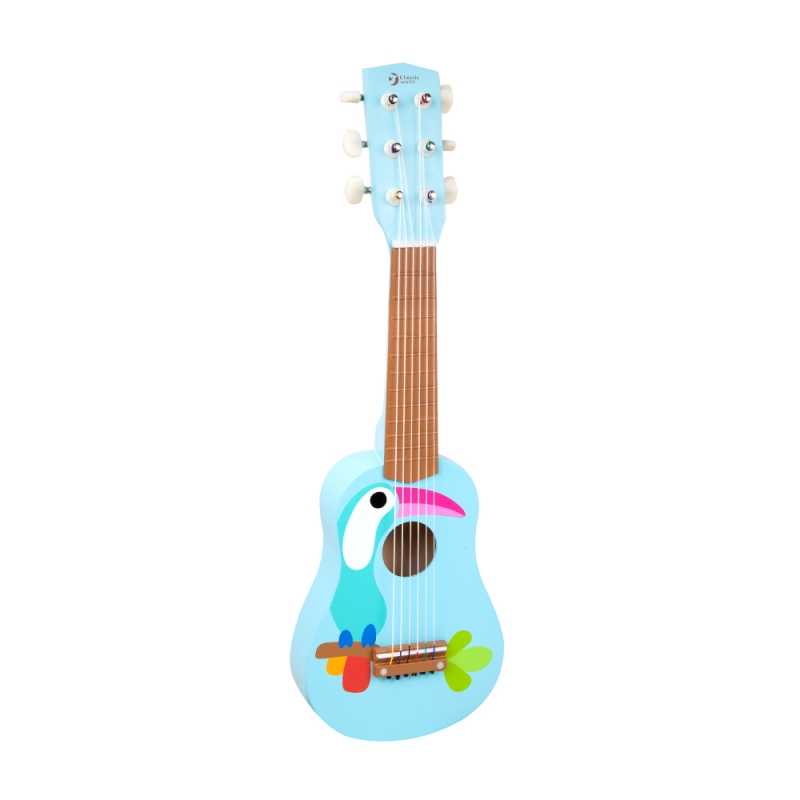 Medinė gitara vaikams Classic world, mėlyna