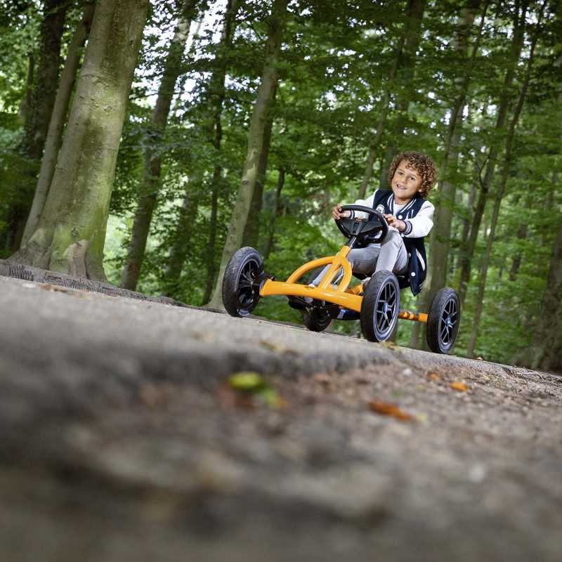 Berg pedalinis kartingas, oranžinis