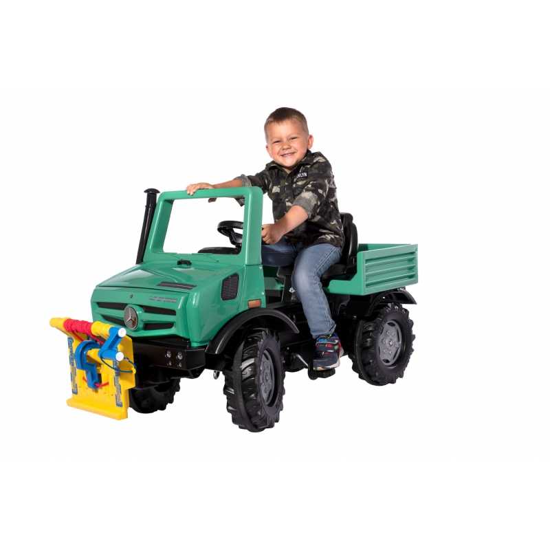 Rolly Toys minamas visureigis Mercedes Unimog, žalias