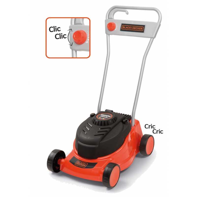 Black&Decker žaislinė vejapjovė Smoby						