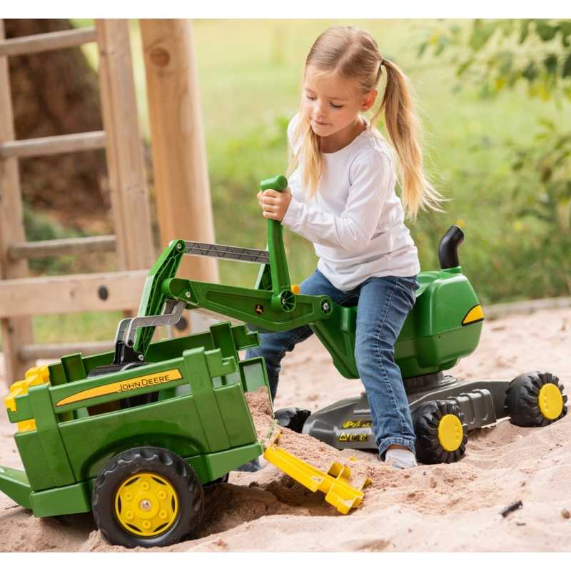 Rolly Toys John Deere savaeigis ekskavatorius					