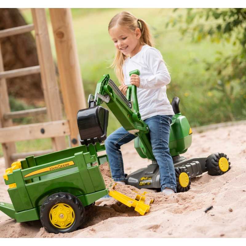 Rolly Toys John Deere savaeigis ekskavatorius					