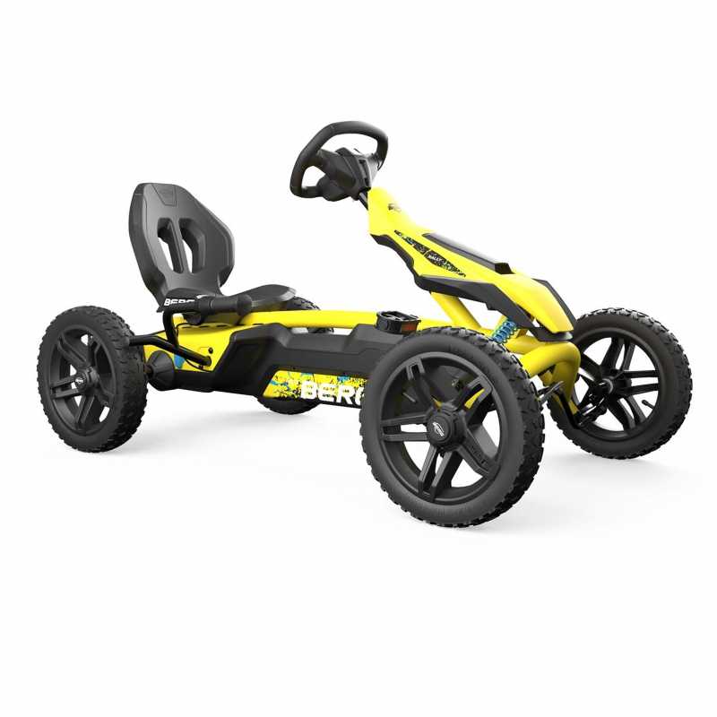 RALLY DRT Yellow BFR-3 pedalinis kartingas 		