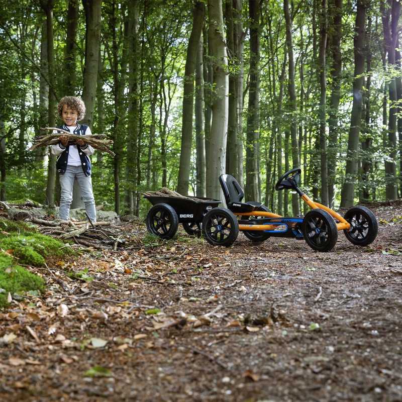 Berg pedalinis kartingas, oranžinis