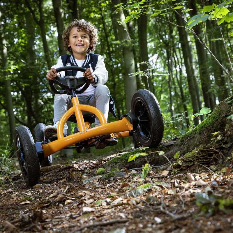 Berg pedalinis kartingas, oranžinis