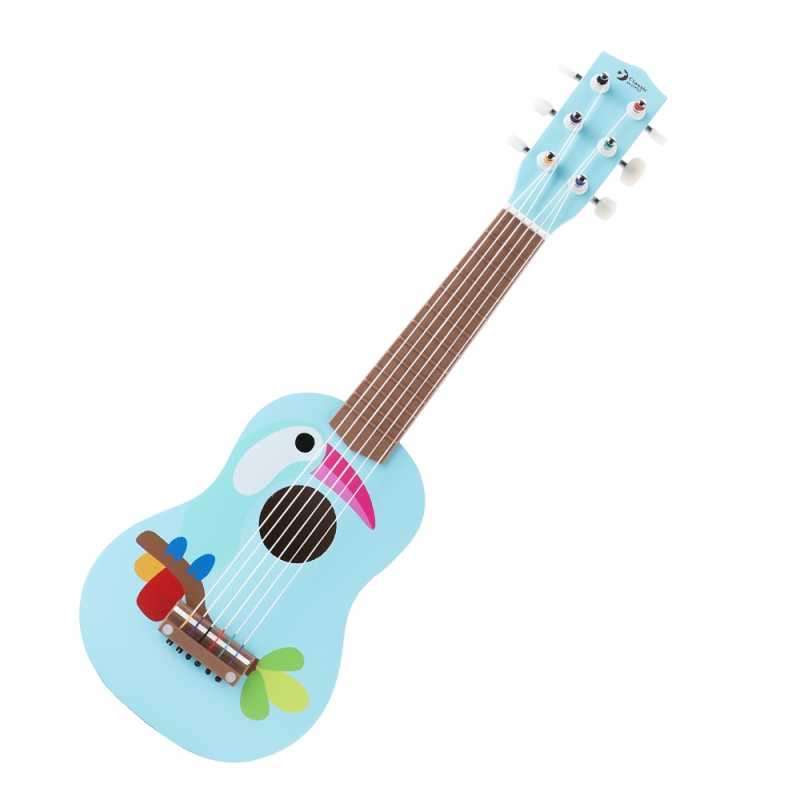 Medinė gitara vaikams Classic world, mėlyna