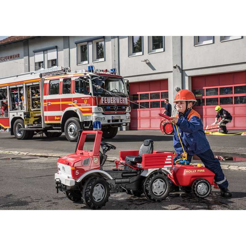 Vaikiškas automobilis su pedalais Mercedes, raudonas