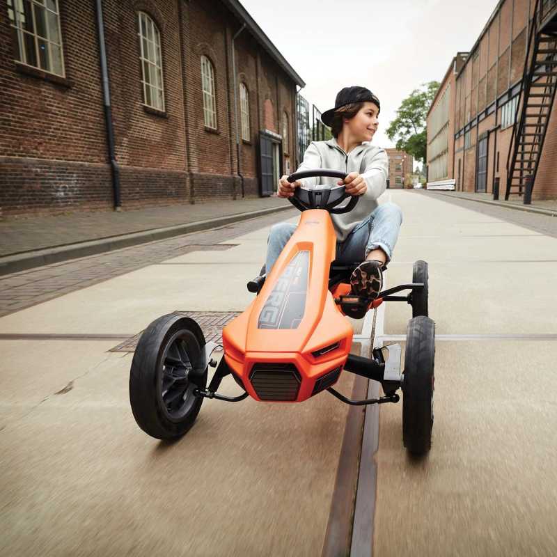 Berg pedalinis kartingas, oranžinis