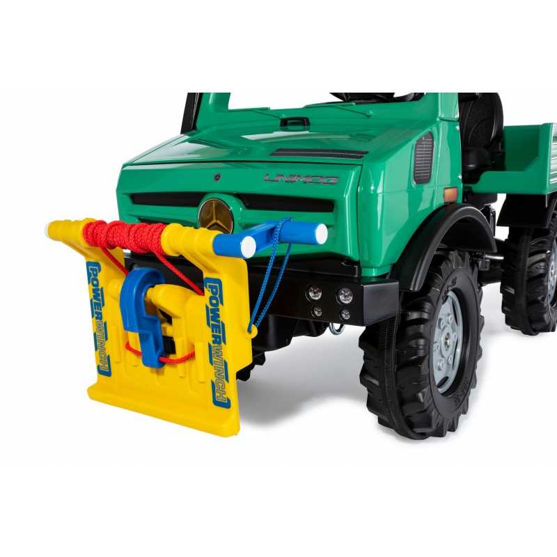 Rolly Toys minamas visureigis Mercedes Unimog, žalias