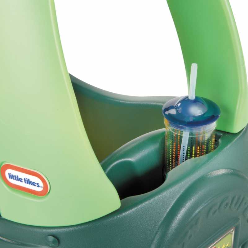 Paspiriama mašinėlė Little Tikes Cozy Coupe Dino, žalia