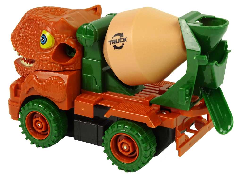 Konstruktorius dinozauro betono maišyklė - Dinosaur Truck