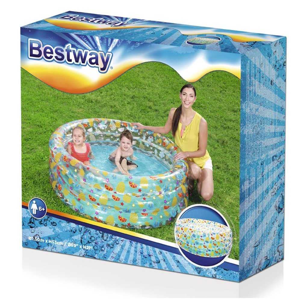 Bestway pripučiamas baseinas, 150 cm x 53 cm 