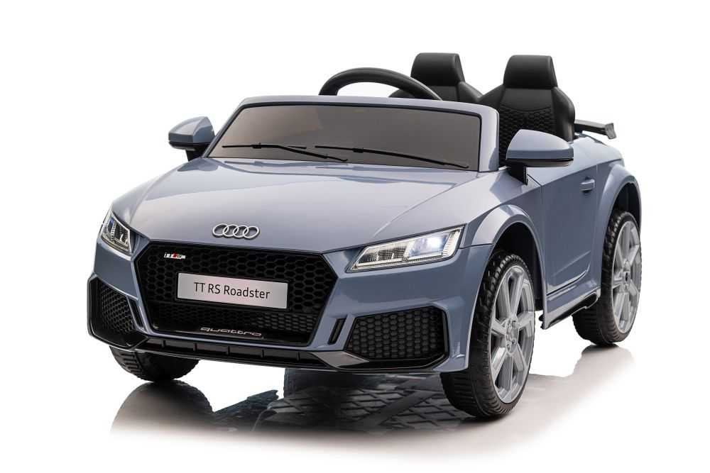 Dvivietis elektromobilis Audi TT RS, mėlynas