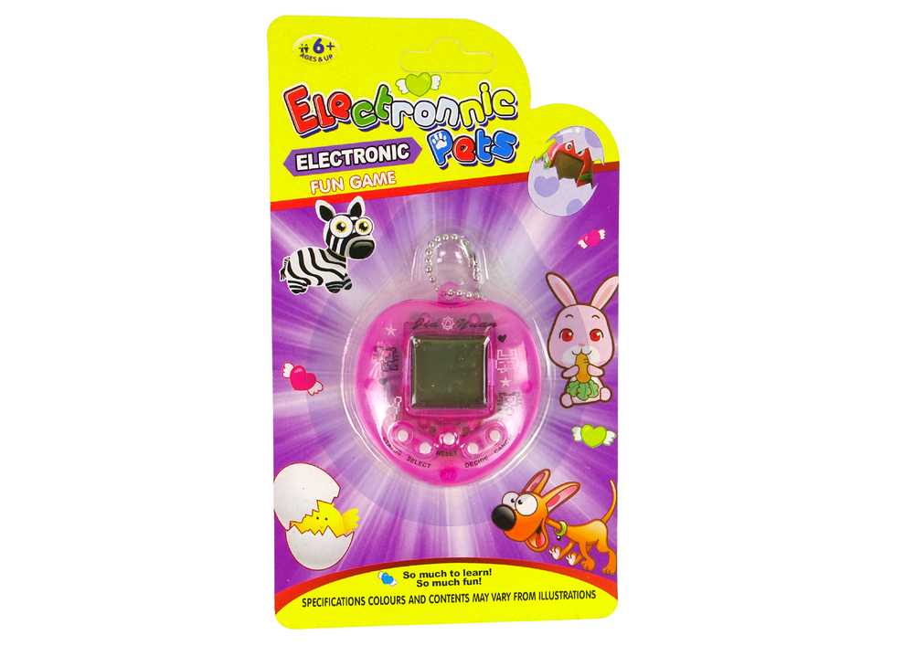 Elektroninis žaidimas Tamagotchi, rožinis