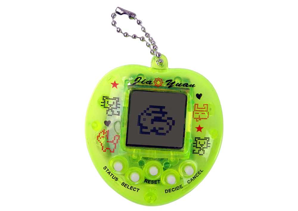 Elektroninis žaidimas Tamagotchi, geltonas