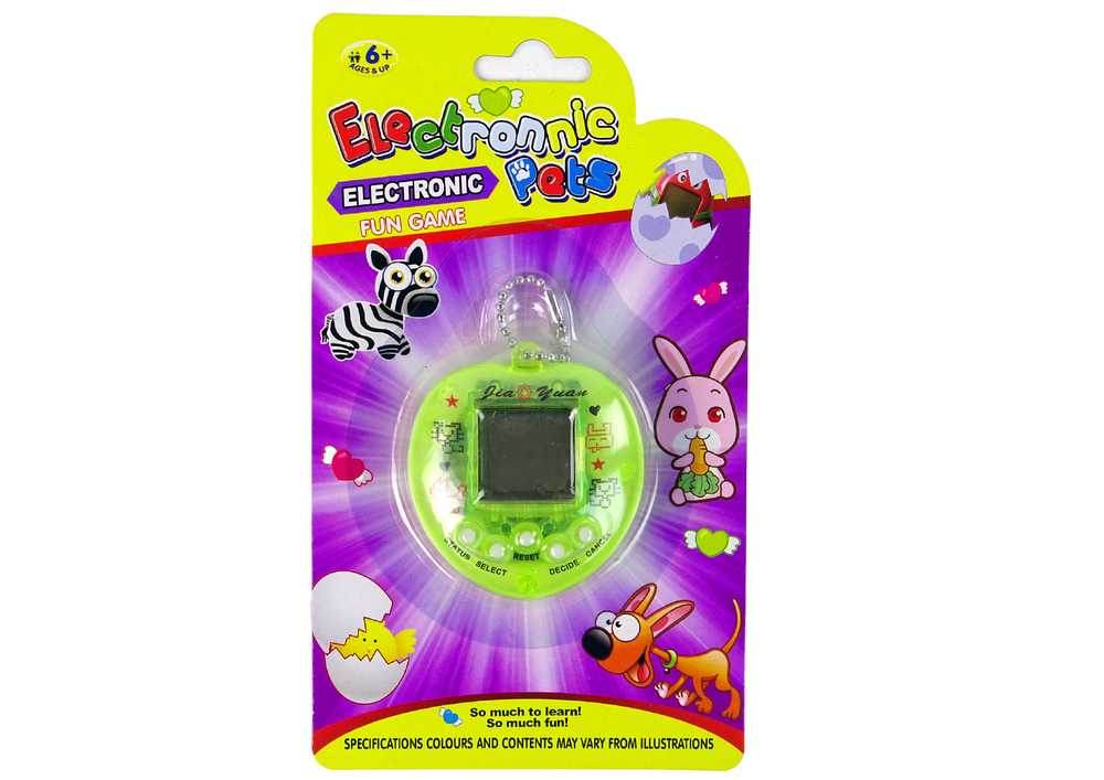 Elektroninis žaidimas Tamagotchi, geltonas