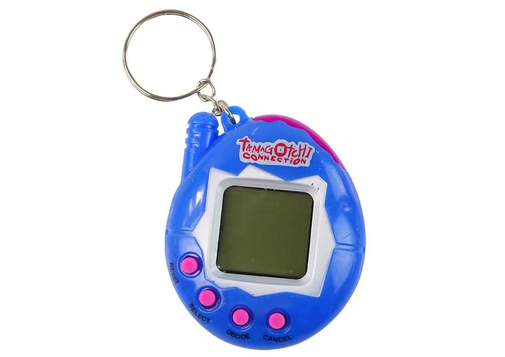 Tamagotchi - elektroninis gyvūnas, mėlynas