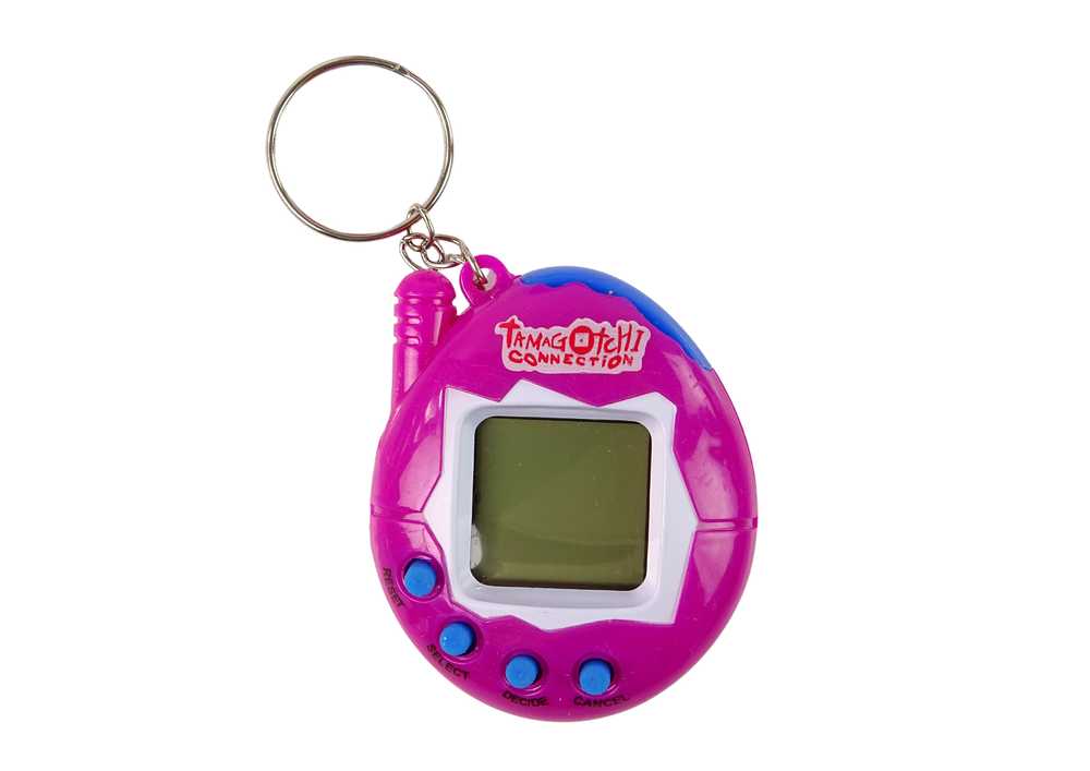 Tamagotchi - elektroninis gyvūnas, rožinis