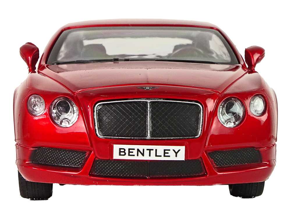 Bentley 1:24 žaislinis automobilis, raudonas