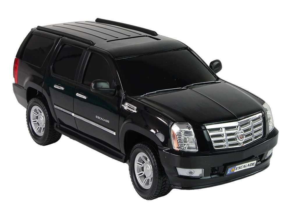 Cadillac Escalade R/C 1:16 nuotoliniu būdu valdomas automobilis, juodos spalvos