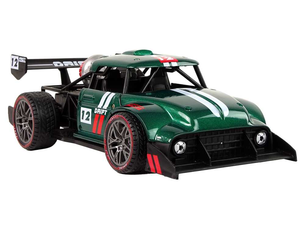 BRAVE nuotoliniu būdu valdomas sportinis automobilis R/C 1:16, žalias