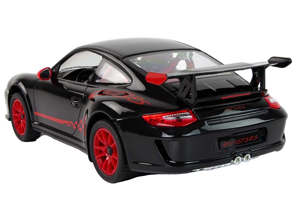 Nuotoliniu būdu valdomas automobilis Porsche 911 GT3 RS, 1:14, juodas