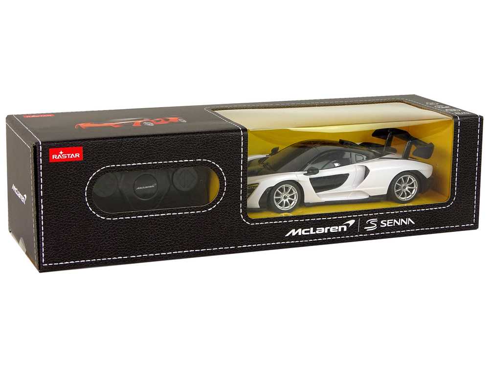 Nuotoliniu būdu valdomas automobilis McLaren, 1:24, baltas