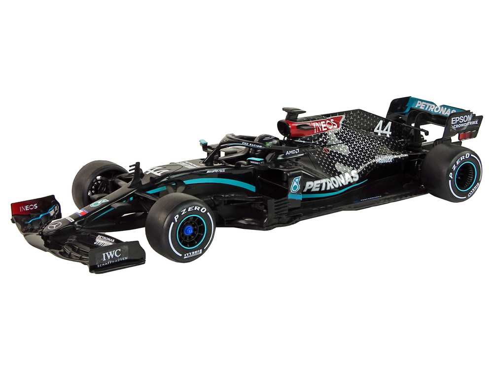 Nuotoliniu būdu valdomas automobilis Mercedes-AMG F1, 1:12, mėlynas