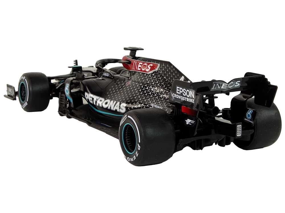 Nuotoliniu būdu valdomas automobilis Mercedes-AMG F1, 1:18, mėlynas