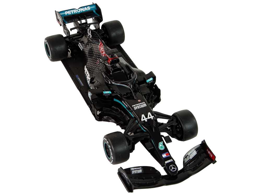 Nuotoliniu būdu valdomas automobilis Mercedes-AMG F1, 1:18, mėlynas