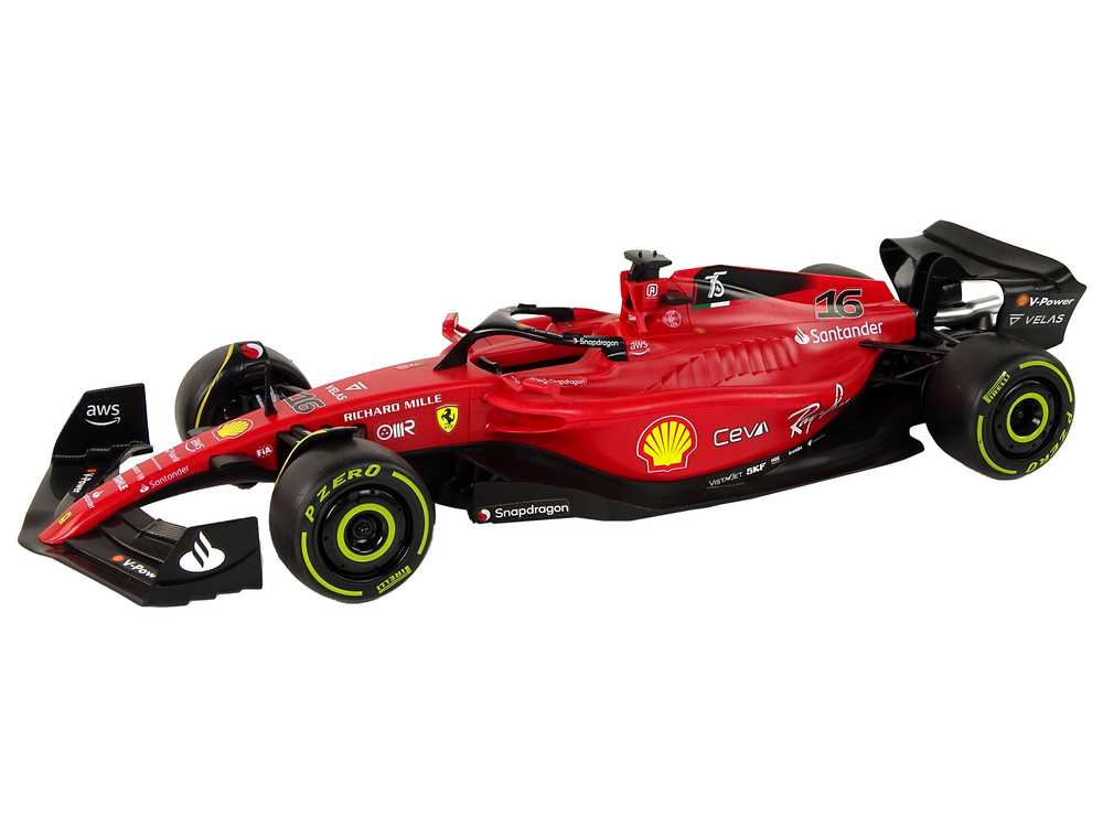 Nuotoliniu būdu valdomas automobilis Ferrari F1, 1:12, raudonas