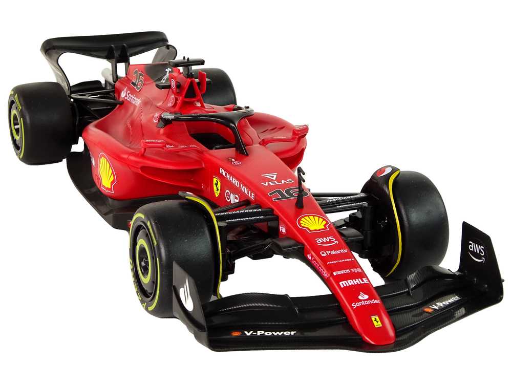 Nuotoliniu būdu valdomas automobilis Ferrari F1, 1:12, raudonas