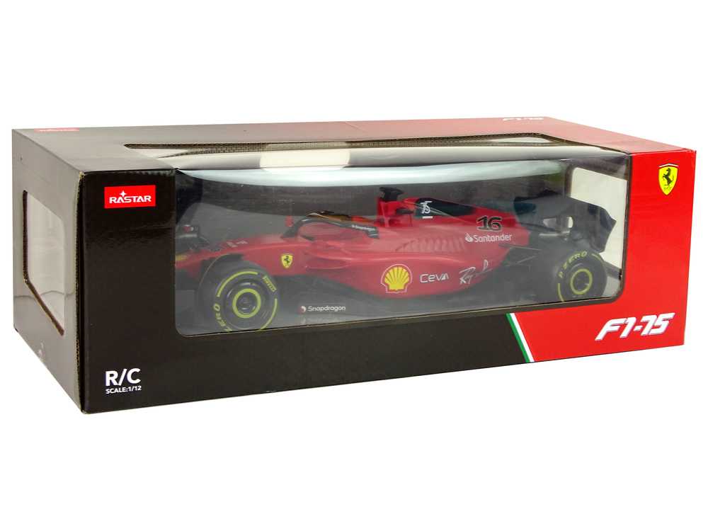 Nuotoliniu būdu valdomas automobilis Ferrari F1, 1:12, raudonas