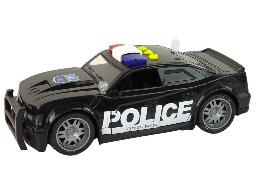 Žaislinis policijos automobilis, 1:14, juodas