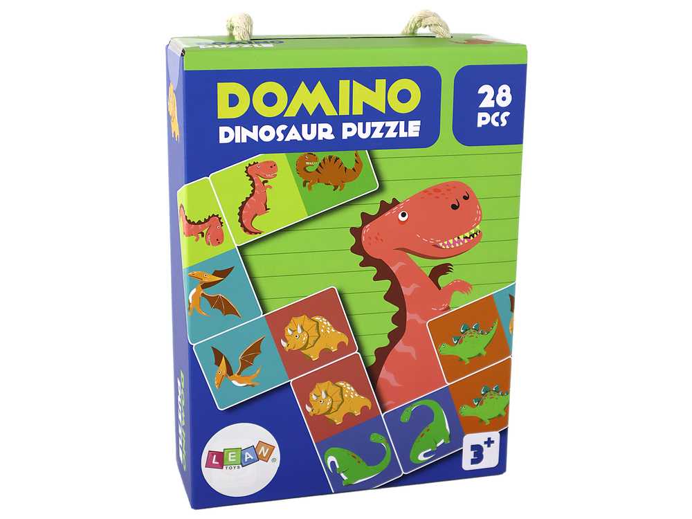 Dvipusis domino, dinozaurai, 28 el. 